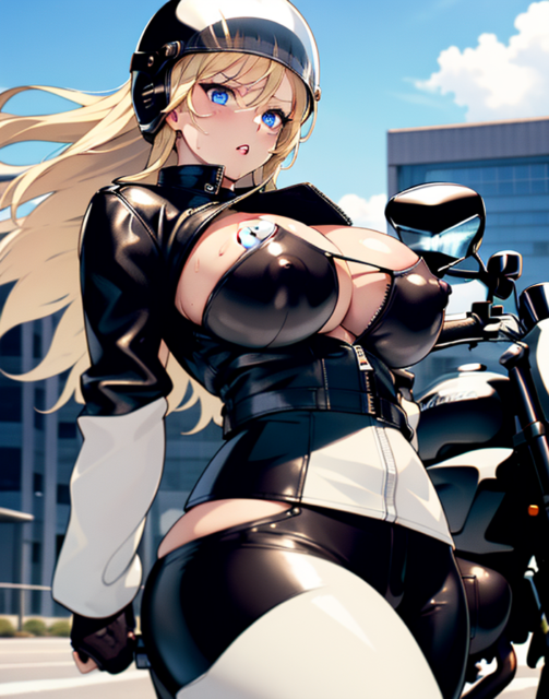 【爆乳 二次元画像】むっちりライダーのセクシー画像詰め合わせ