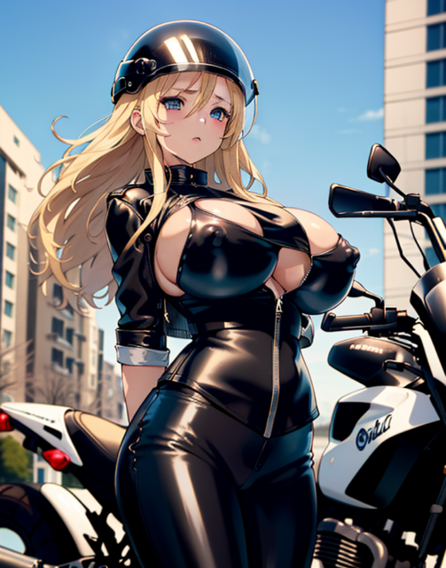 【爆乳 二次元画像】むっちりライダーのセクシー画像詰め合わせ